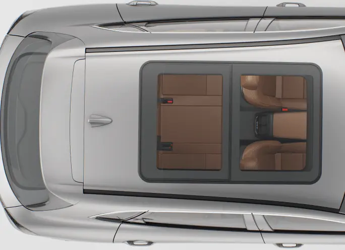 Panoramic sunroof