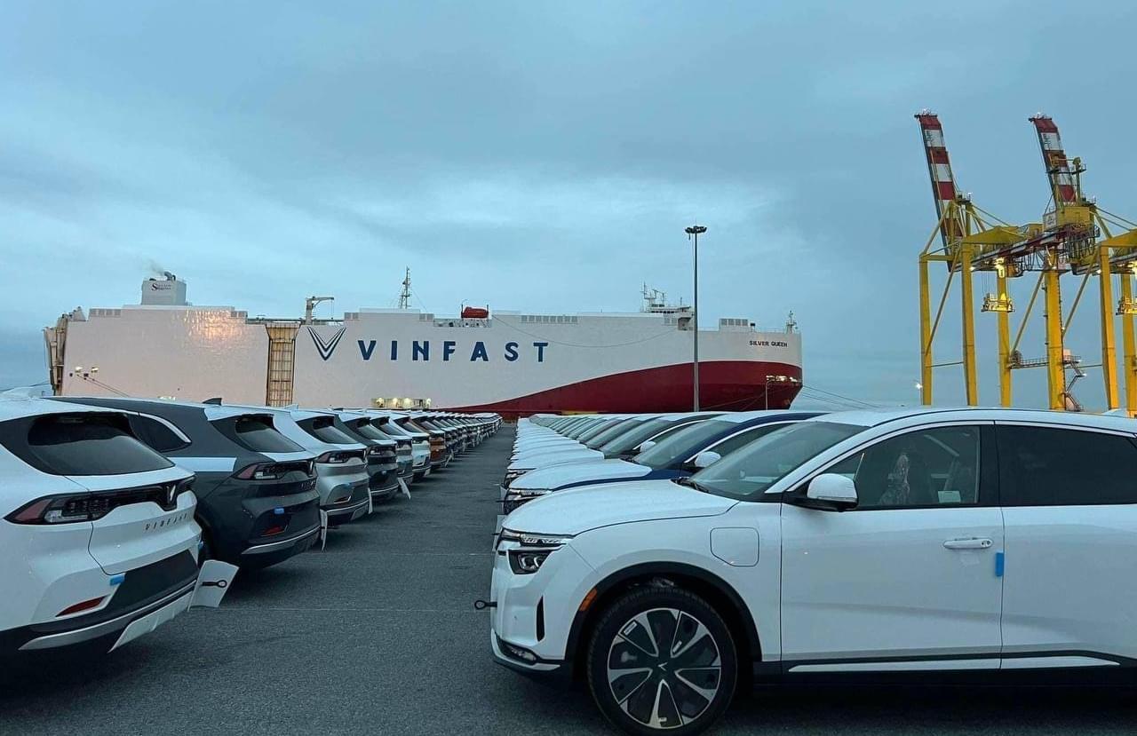 VinFast Exports The First Batch Of Electric Vehicles