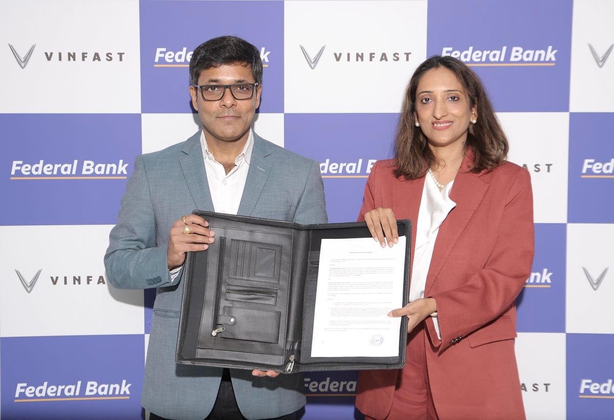 VINFAST INDIA PARTNERS WITH FEDERAL BANK TO STRENGTHEN DEALER FINANCING ECOSYSTEM