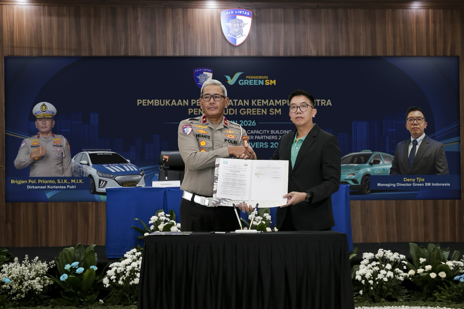 GREEN SM PARTNERS WITH KORLANTAS POLRI TO ADVANCE DRIVER SAFETY STANDARDS IN INDONESIA