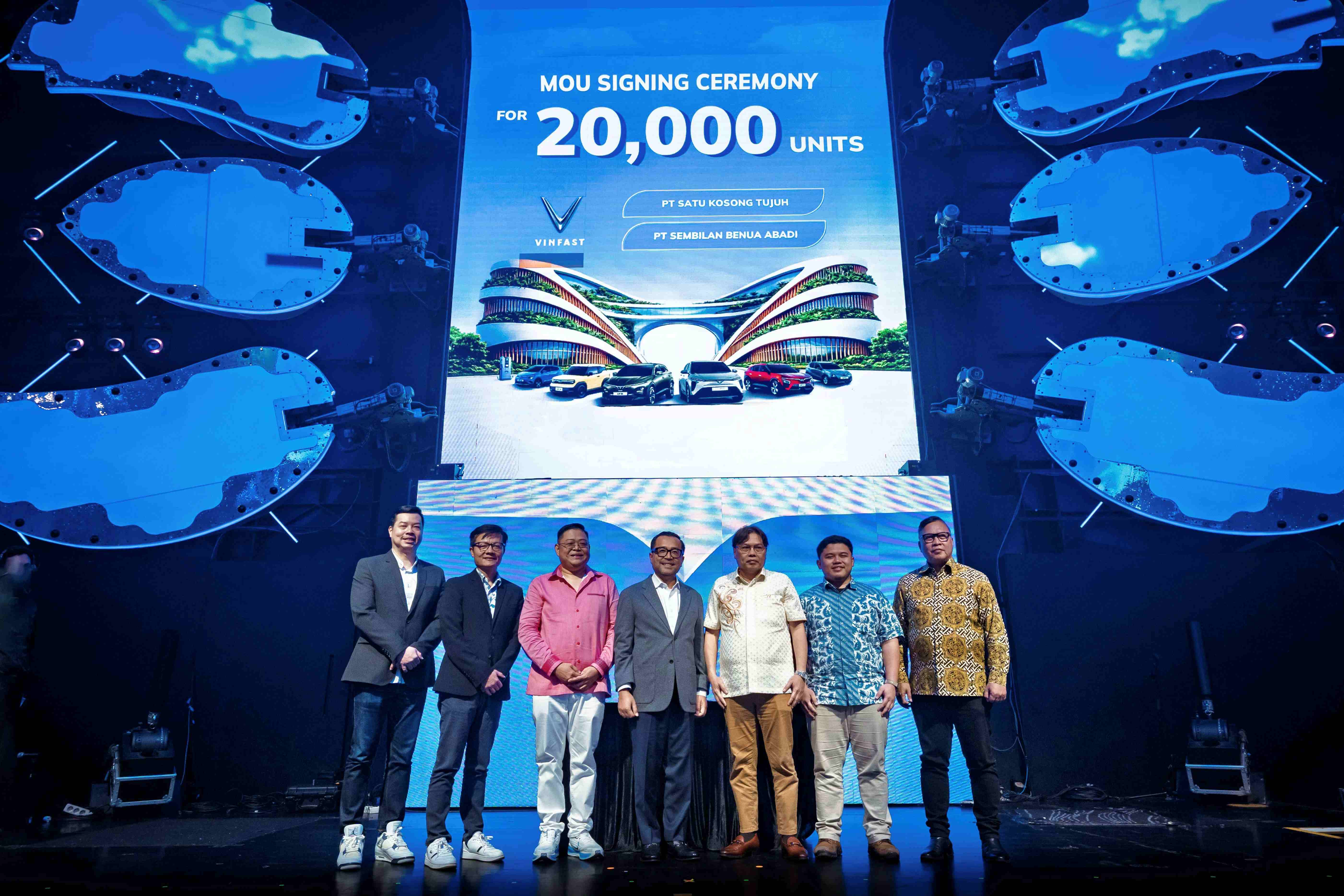 Vinfast Signs MOU to Supply 20,000 Electric Vehicles to Transportation Partners in Indonesia