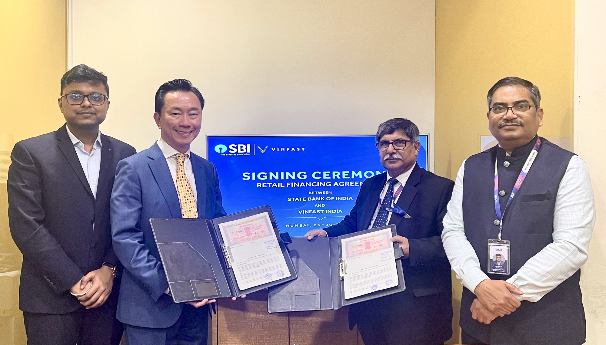 VinFast India Partners with State Bank of India to Power EV Financing
