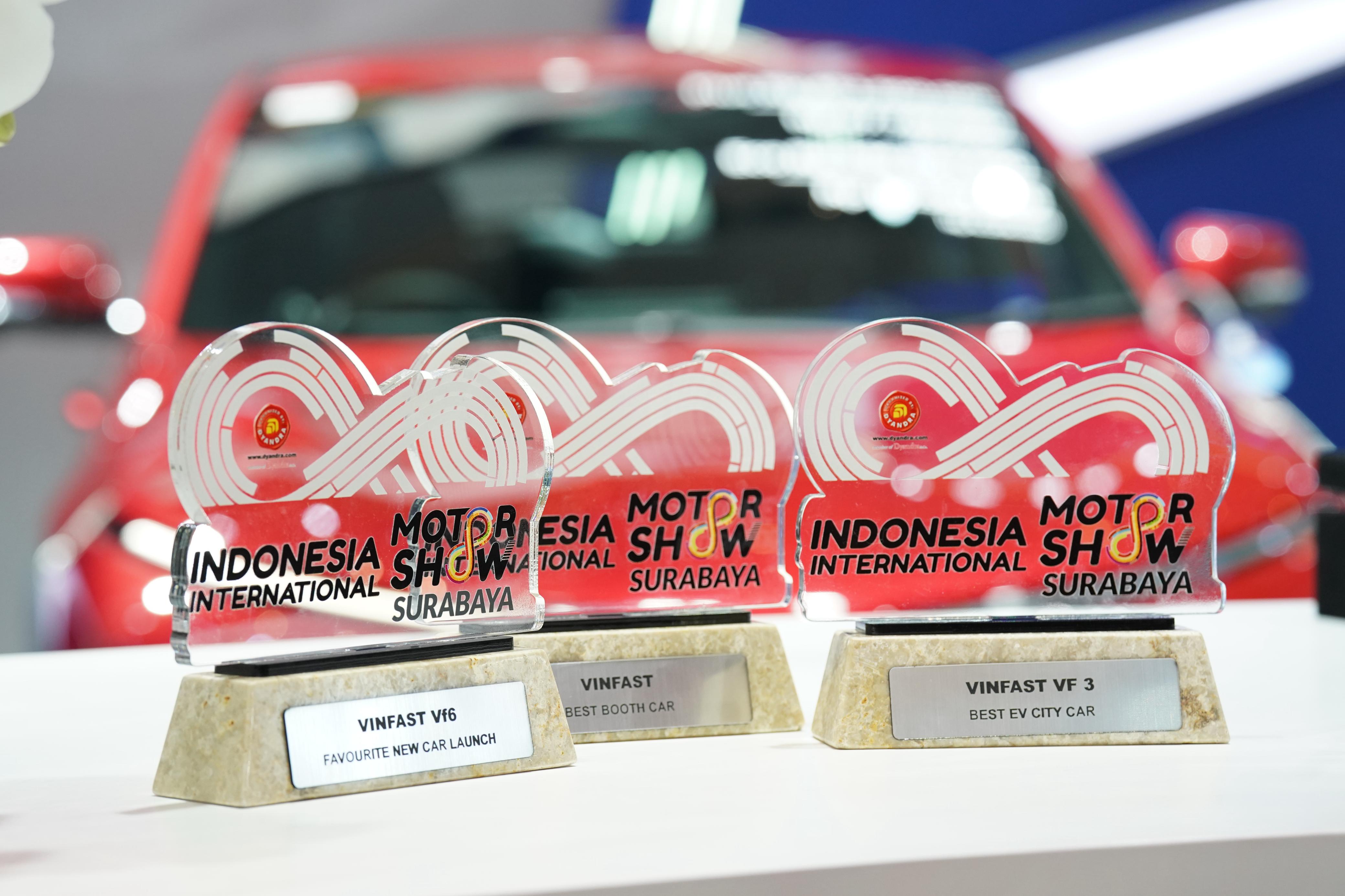 VinFast Sets New Record at IIMS Surabaya 2025 With Four Awards, VF 3 Named “Best EV City Car”