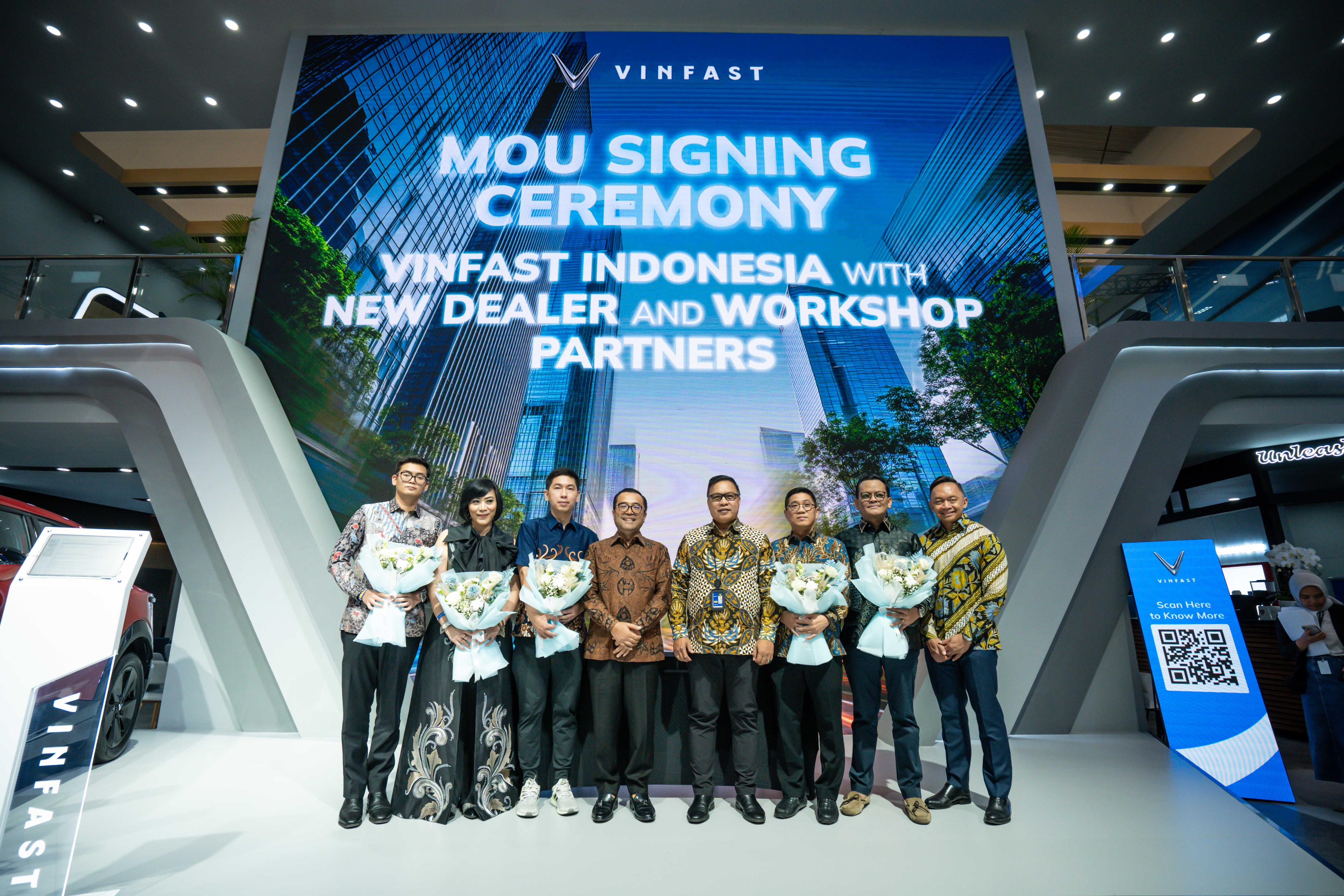 VinFast Indonesia to Expand Dealership Network to 85 Showrooms Nationwide