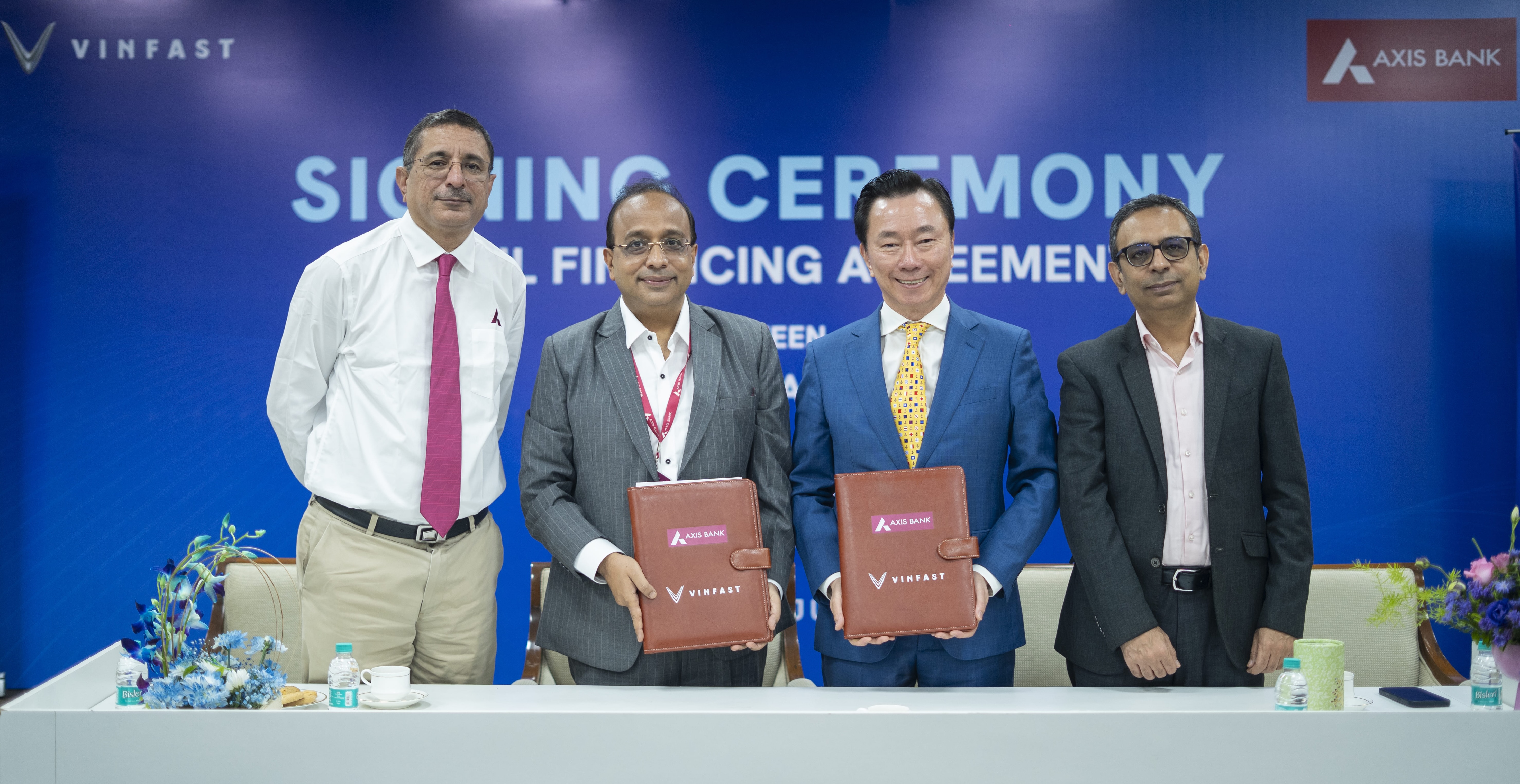 VinFast India Partners With Axis Bank to Deliver Comprehensive EV Financing Solutions
