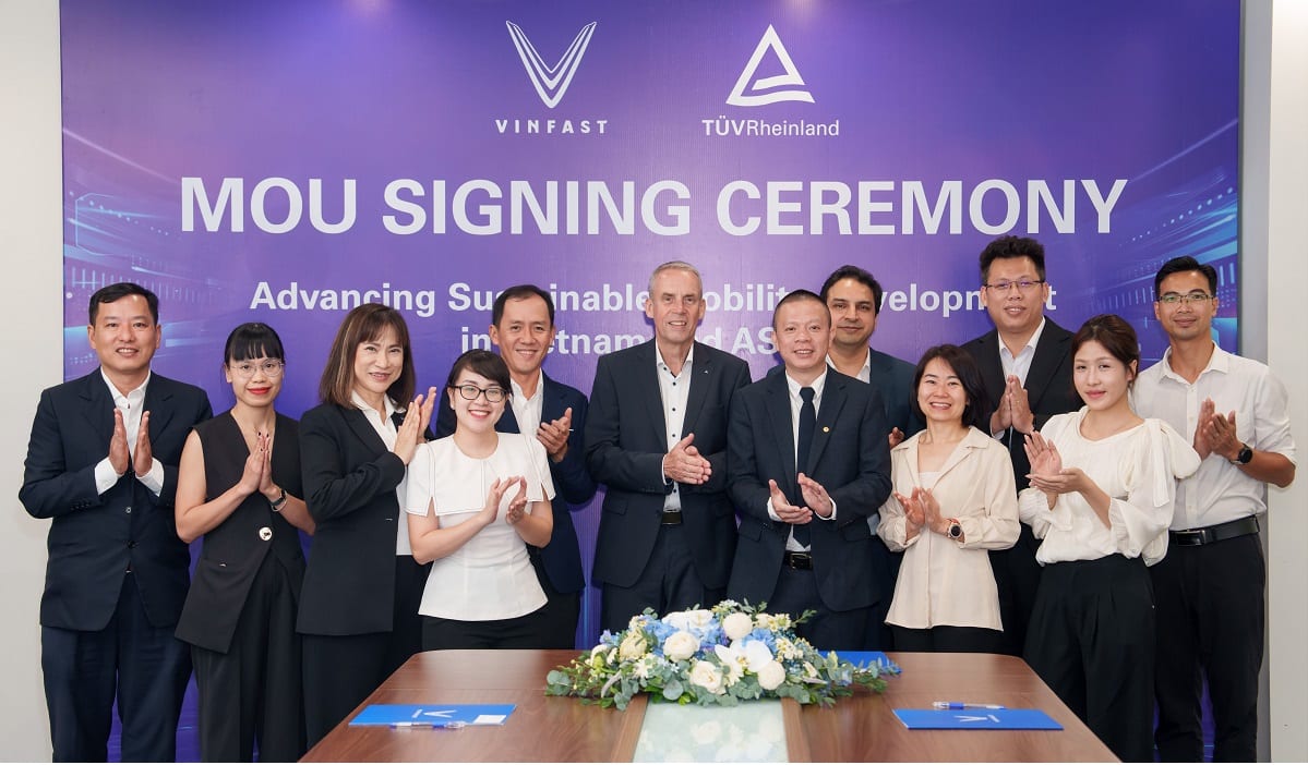 VINFAST PARTNERS WITH TÜV RHEINLAND TO ADVANCE VEHICLE TESTING CAPABILITIES FOR VIETNAM'S AUTOMOTIVE INDUSTRY