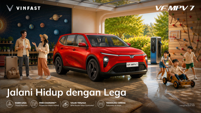 VINFAST OFFICIALLY ROLLS OUT VF MPV 7 AT SUBANG PLANT, ACCELERATING LOCALIZATION STRATEGY IN INDONESIA