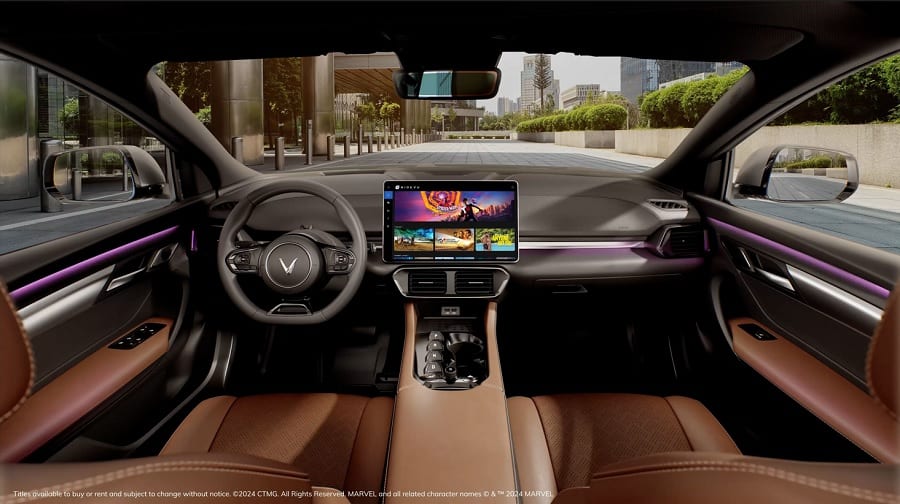 VINFAST BECOMES WORLD’S FIRST TO LAUNCH SONY’S IN-CAR ENTERTAINMENT SERVICE